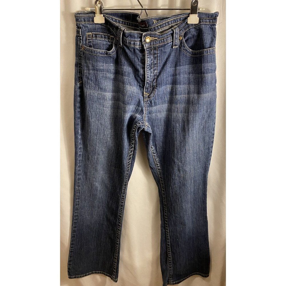 Jordache Womens Jeans Size 16 Cotton Blend Dark